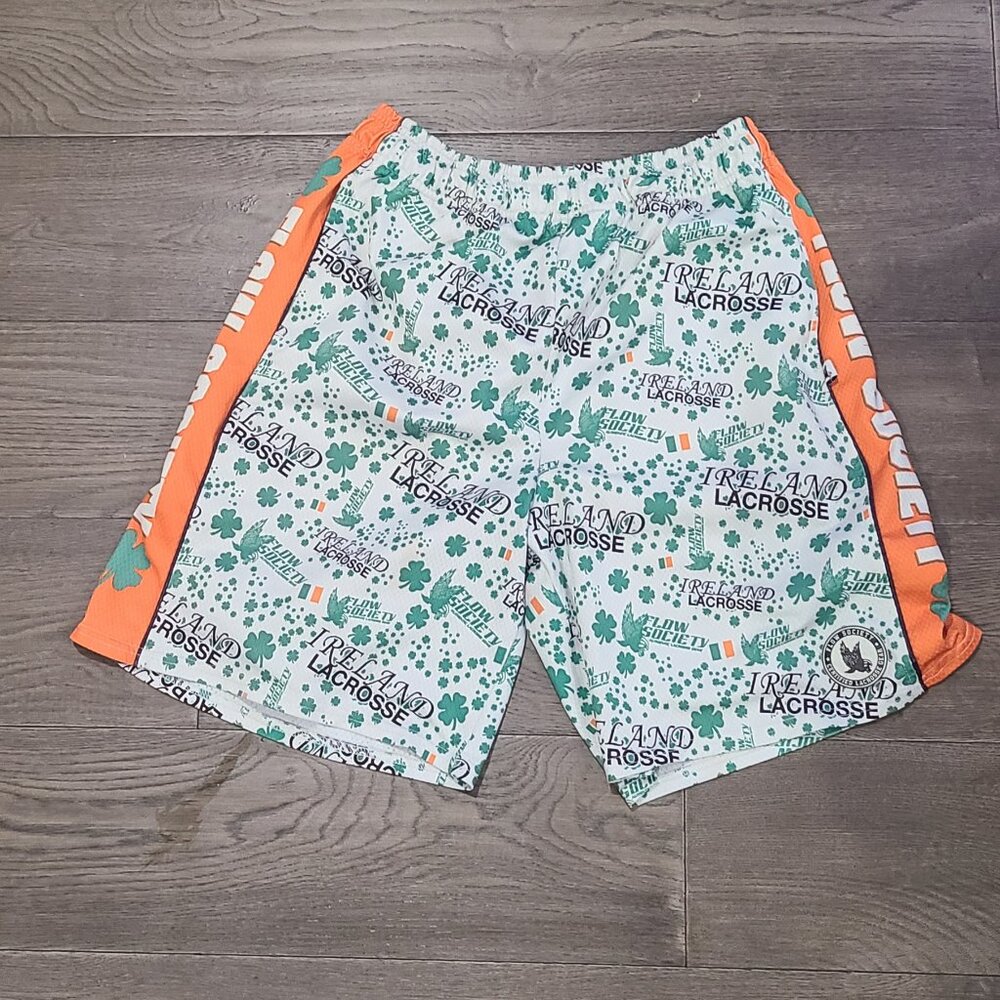 Mens FLOW society Ireland Lacrosse shorts